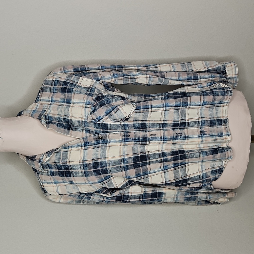 Bella Dahl plaid top